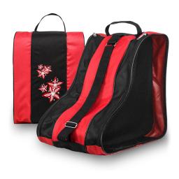 Respirável Skate Carry Bag, estojo para crianças, Rolo, Inline, Patins de gelo, 3 camadas - Image 2