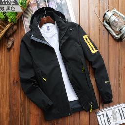 Casacos masculinos à prova de vento, casaco respirável casual, roupas de montanhismo e escalada para casais, caminhadas e montanhismo outono e inverno - Image 5