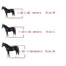 4 pçs botas de perna de cavalo ajustável frente traseira tendão da perna proteger equestre escudo do plutônio e neoprene de alta qualidade - Image 6