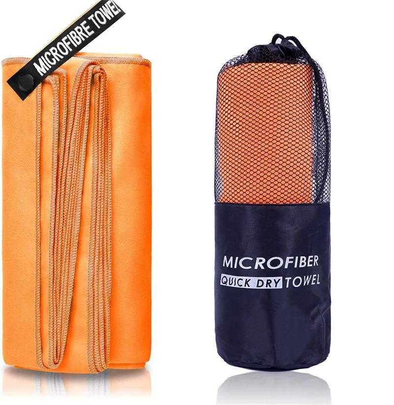 Microfiber Quick Dry Gym Toalha, Silver Ion Inodoro Absorvente Fiber, Equipamento de treino de secagem rápida para suor corporal - Image 1