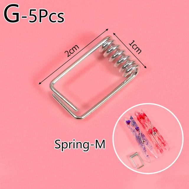 Clipes de Silicone para Resina Epóxi - Moldes Transparentes para Photo Clips e Prendedores de Roupas em Artesanato DIY