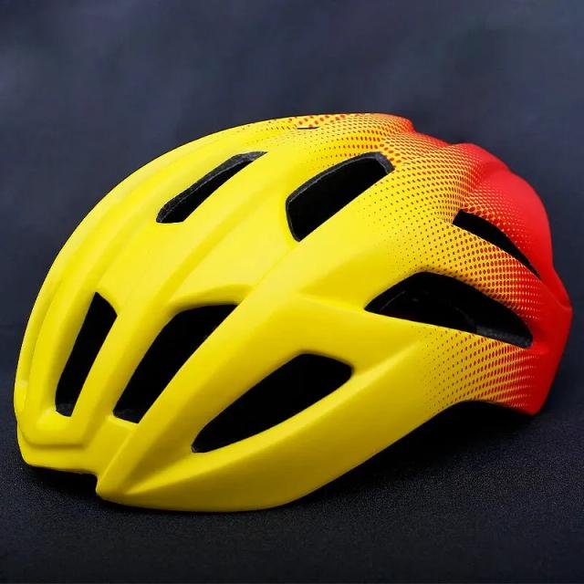 Capacete de bicicleta com luz LED respirável para ciclismo e mountain bike - Ideal para homens e mulheres