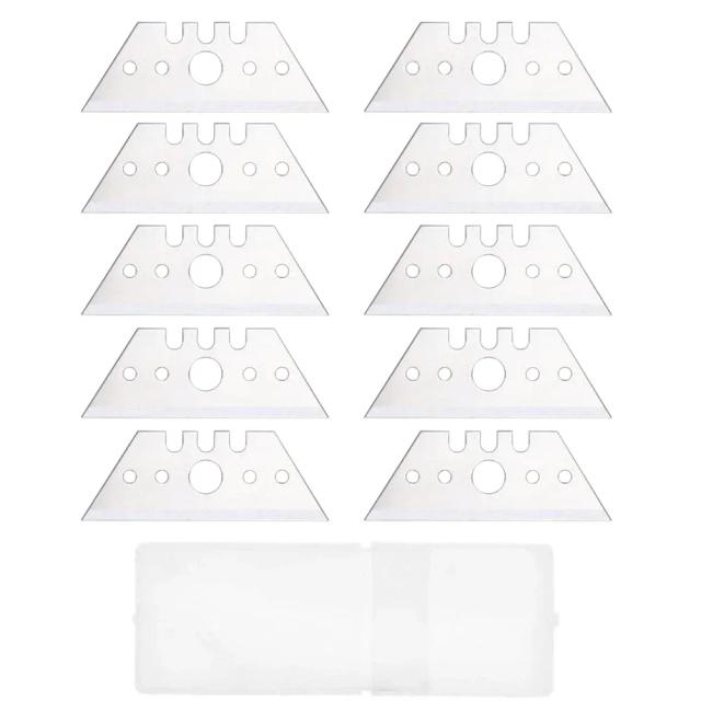 Substituição de Lâminas Trapezoidais e em T: Ferramentas Multifunções para Artesanato e DIY - Conjunto com 10 Peças