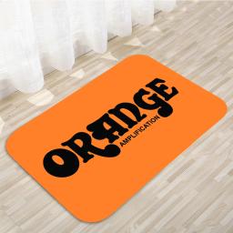 Amplificadores de guitarra britânicos laranja logotipo tapetes, tapete de casa, tapetes de porta, decoração moderna, banheiro, antiderrapante, 747 - Image 1