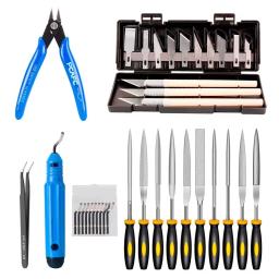Impressora 3D Gravação Faca e Carving Tool Kit, DIY Peça Impressora 3D, Cortador de arquivo modelo, Remoção de material raspador - Image 5