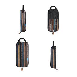 Drum Stick Bag Estilo Étnico Padrão Listrado Oxford Thicken Pano Handbag Alta capacidade Impermeável Tambor Backbag Percussão Peças - Image 2