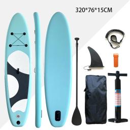 Prancha inflável de stand up paddle, prancha de surf vertical, skate de natação, tiro de corpo largo, diversão familiar jogando com wate, 2023 - Image 3