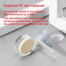 Aquário co2 atomizador difusor de co2 transparente purificador integrado pc material placa cerâmica especial tanque peixes co2 atomizador - Image 4