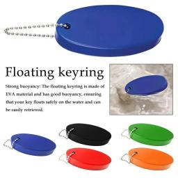 Espuma flutuante Keychain para esportes aquáticos, barco marinho, natação Oval Keyring, Kayak Rafting Key, Canoe Acce, Surf Acessório - Image 5