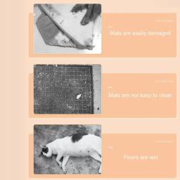Almofadas potty antiderrapantes reutilizáveis para cachorro, tapetes de treinamento para cães, todos temperados para cama potty - Image 5