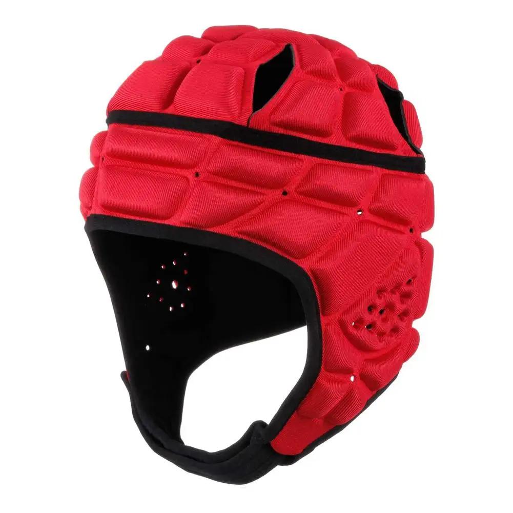 Protetor de cabeça acolchoado macio infantil, arnês, respirável, futebol, futebol, hóquei no gelo, capacete protetor do esporte, transporte da gota - Image 1
