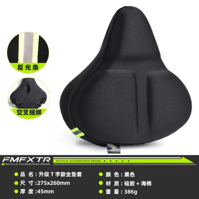 Capa de Almofada para Bicicleta Conforto Premium - Grande e Larga para Homens e Mulheres