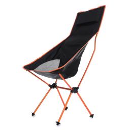 Cadeira de acampamento dobrável portátil longo lazer voltar praia jardim cadeira liga - Image 4
