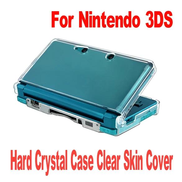 Capa Dura Crystal Clear para Nintendo 3DS, Proteção Durável em Policarbonato com Design Recortado