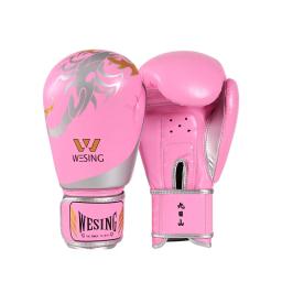 Luvas Wesing-Boxe para Crianças e Adultos, Luvas de Treinamento de Artes Marciais, Muay Thai Sanda MMA, Punch Bag, Luvas Kickboxing, 6 10oz - Image 5