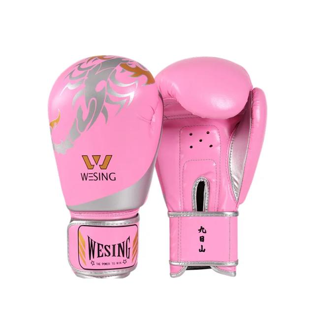Luvas de Boxe Wesing para Crianças e Adultos - Treinamento em Artes Marciais, Muay Thai, MMA, Kickboxing e Punch Bag, Tamanhos de 6 a 10oz
