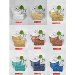 Fio fosco de Raffia para tricô manual, Crochet de fibra vegetal, chapéu de palha, bolsas, fios de lã, DIY, 330g, 600m/rolo - Image 3