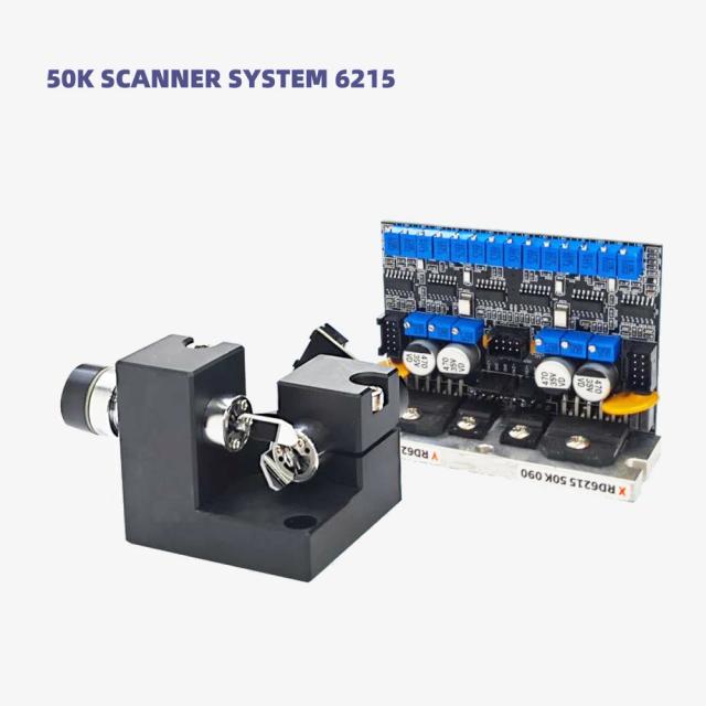 Scanner Galvo de Alta Velocidade 50K com Projeção Gráfica para Shows de Laser