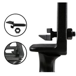 3 pçs resto da seta para arco recurvo e composto arco flecha equipamento de tiro arco acessório para rh tipo mão direita - Image 1