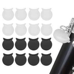 Clarinete e Oboé Thumb Rest, Finger Support, Silicone Protector, Locator, Música Acessórios de Manutenção, 8pcs - Image 1
