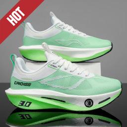 Tênis de Corrida com Placa de Carbono, Especializado para Maratona, Respirável e Leve, Confortável para Mulheres, Sneakers Antiderrapantes - Image 4