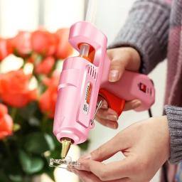 Hot Melt Glue Gun Gun Stick, Ferramenta de Mão Grande, Ferramentas de Decoração de Natal, Silicone Glue Gun, Poder, 70 W, 280W - Image 6