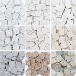 100g quadrado mosaico de cerâmica telhas criativo vntage mosaico peça diy fazendo pedras para artesanato hobby artes decoração da parede casa - Image 2