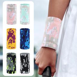 Bracers de compressão de malha, pulseiras esportivas, protetores de pulso, pulseiras, ajuste para badminton e halterofilismo, 1 PC, 2024 - Image 1