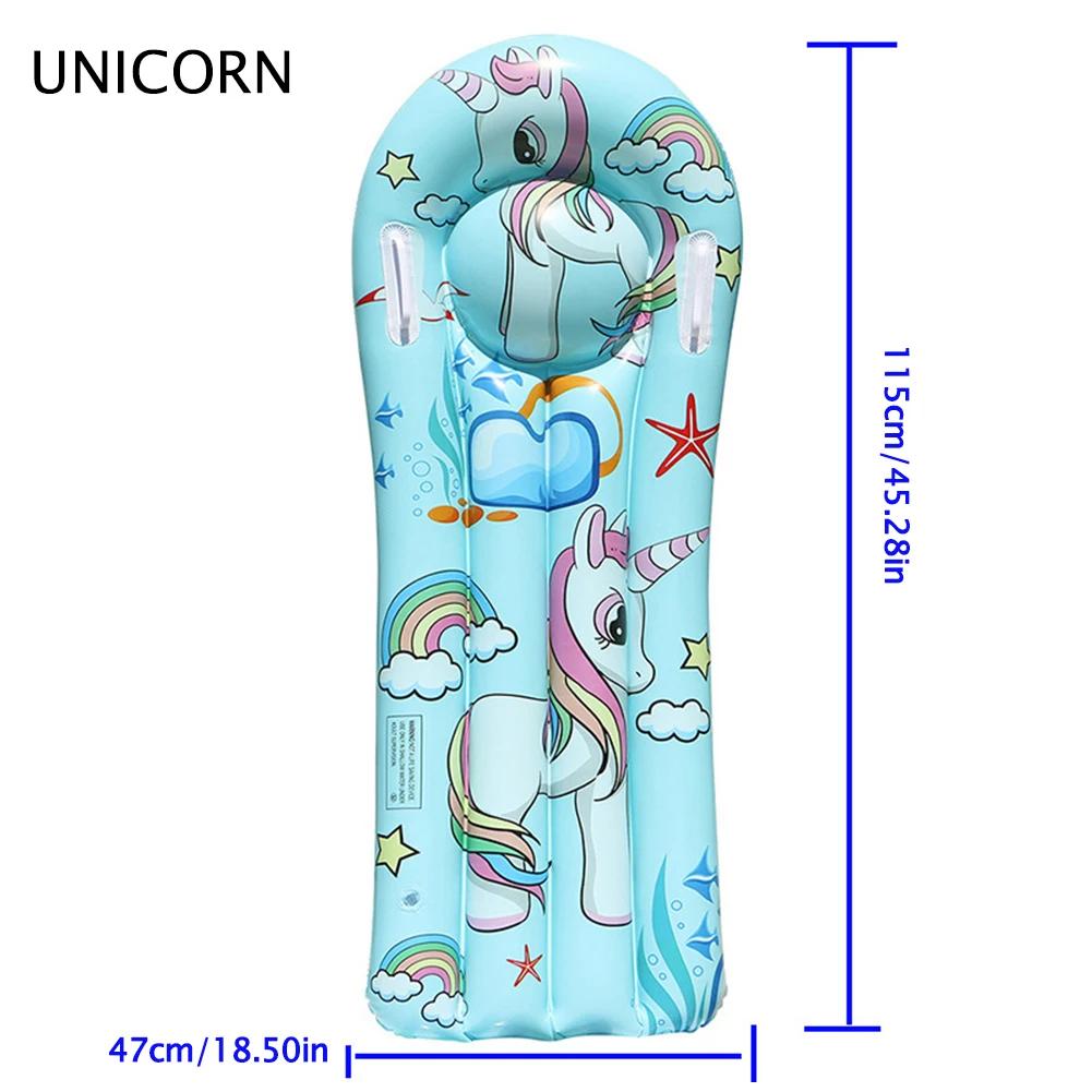 Bodyboard PVC portátil com alças para crianças, prancha de praia dobrável, wakeboard para criança, suprimentos para piscina, surf no mar, verão - Image 1