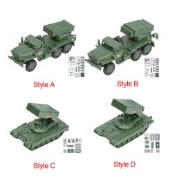 Kits de construção de veículos para crianças, brinquedos de construção de carros para coleção, brinquedos educativos para meninos, 1/72 - Image 1