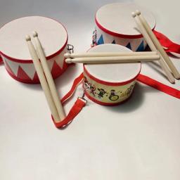 Nova educação precoce batida crianças brinquedos tambor instrumento de percussão de madeira instrumento musical - Image 3