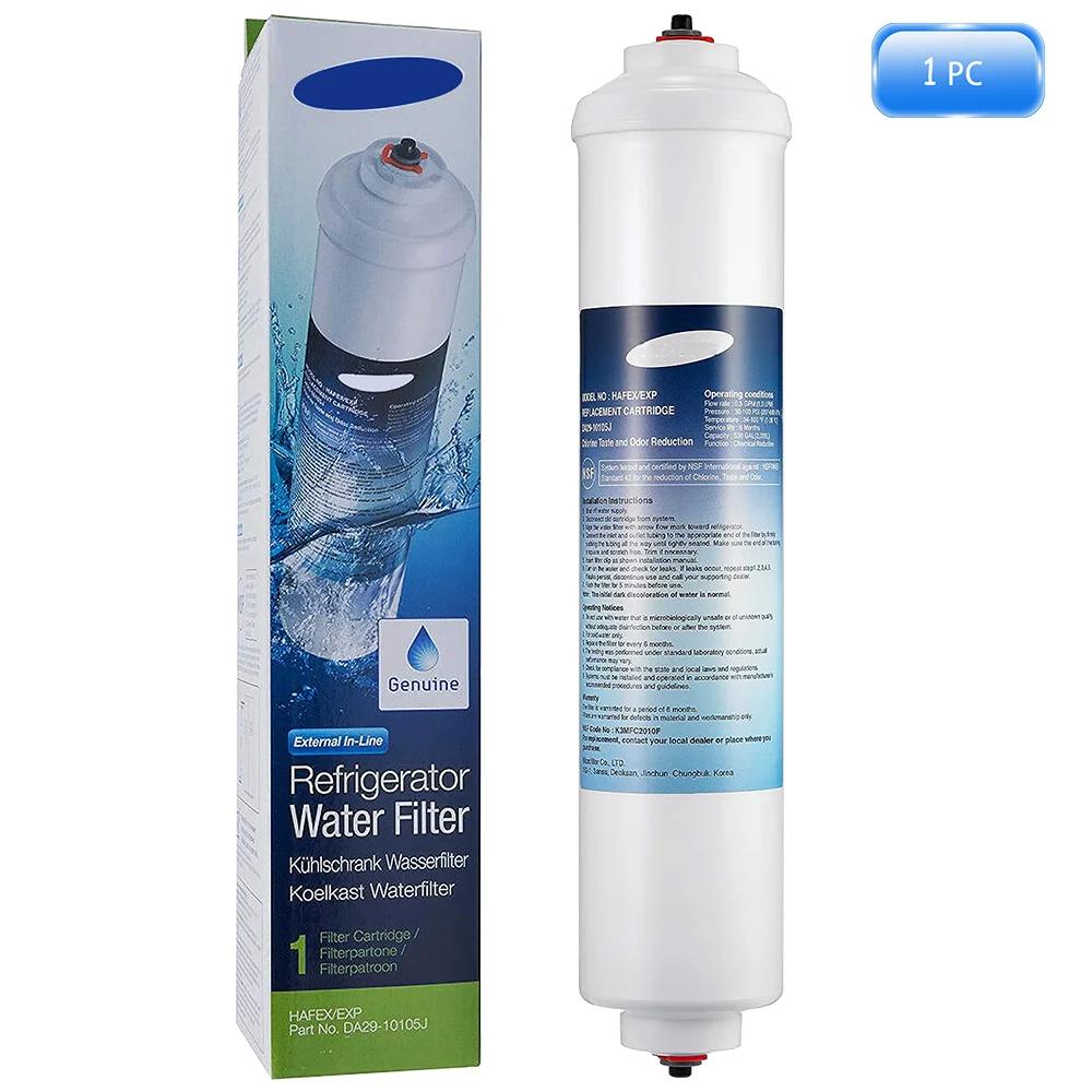 Filtro de água Samsung Refirgerator Plus, DA29-10105J, HAFEX, EXP, WSF-100, Aqua-Pure Plus, LG, 5231JA2010B, GE, GXRTQR - Image 1
