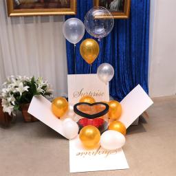 Caixa De Surpresa Preta Interior, Caixas Do Favor, Presente De Casamento E Festa De Aniversário - Image 3