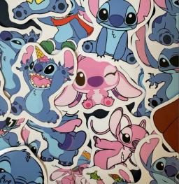 Stitch Party Decorações para Crianças, Canudos Reutilizáveis, Máscaras, Pulseiras tapa, Doces Sacos, Fontes Da Festa De Aniversário, Baby Shower - Image 5