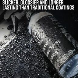 Revestimento em spray cerâmico de grafeno uv, tecnologia de spray de grafeno verdadeiro, polimento de cera de carro ou revestimento superior, selante de tinta de polímero para carro - Image 6