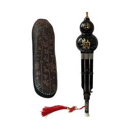 Hulusi-Flauta Chinesa com Bolsa De Armazenamento, Instrumento Musical Étnico Artesanal, Instrumento de Sopro, Bambu para Iniciantes e Estudantes, Presente - Image 3