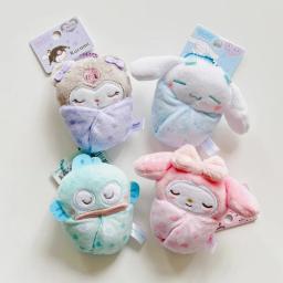 Sanrio Anime Brinquedo Dos Desenhos Animados para Menina, Sono Série Boneca De Pelúcia, Melodia, Kuromi, Cinnamoroll, Hangyodon, Saco Pingente, Presente De Aniversário - Image 1
