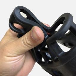 Cão ajustável focinho macio silicone respirável forte cesta pequeno médio grande x-grandes cães boca focinhos leve e durável - Image 4