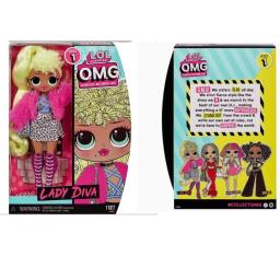 L. O. l. Surpresa! OMG Fashion Doll com Cabelo Comprido, Vestir Big Sister, Requintado Girl Gift Box Set, Presente de brinquedo de aniversário - Image 1