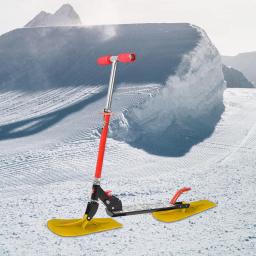 Trenó Flat Bottom Ski Board para crianças, acessório criativo de esqui, snowboard, snowboard, natal ao ar livre, 2x - Image 3