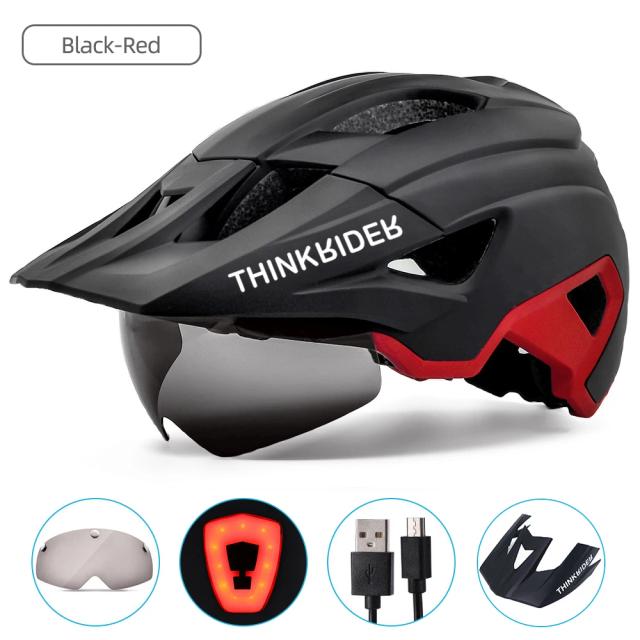 Capacete de Bicicleta Ultraleve ThinkRider para Homens e Mulheres - Ideal para Ciclismo MTB e Estrada