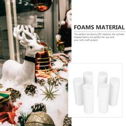 Poliestireno Cilindro para Modelagem, Espuma Craft, Projeto DIY, Arranjo Flor, 6PCs - Image 3