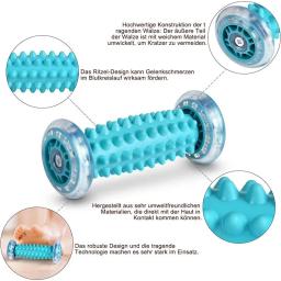 Rolo massageador de pés, bola de massagem, massageador manual para fascite plantar, costas, pernas, braço, massagem, saúde - Image 3