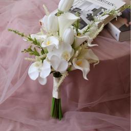 Mão Bouquet para casamento, Murah, estoque pronto, Bunga Tangan, Nikah, Tunang - Image 4