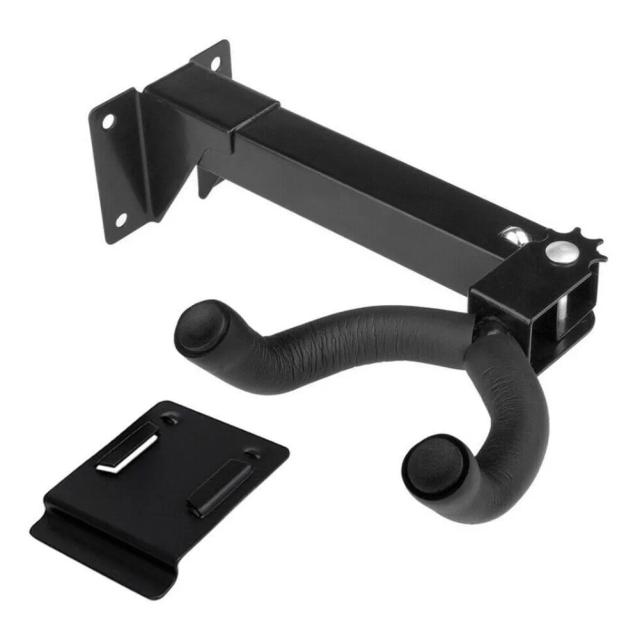 Suporte de Parede Ajustável e Giratório para Guitarra Elétrica e Acessórios