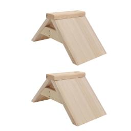 Poleiros De Madeira Do Poleiro De Pomba, Suprimentos De Pássaro Simples, Pet Toys - Image 1