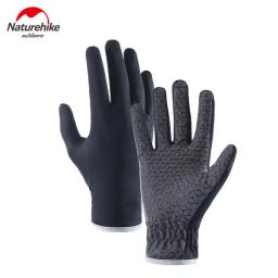 Naturehike-unisex luvas antiderrapantes para tela sensível ao toque, antiderrapante, respirável, dedo cheio, para esportes ao ar livre, camping, corrida, novo - Image 1