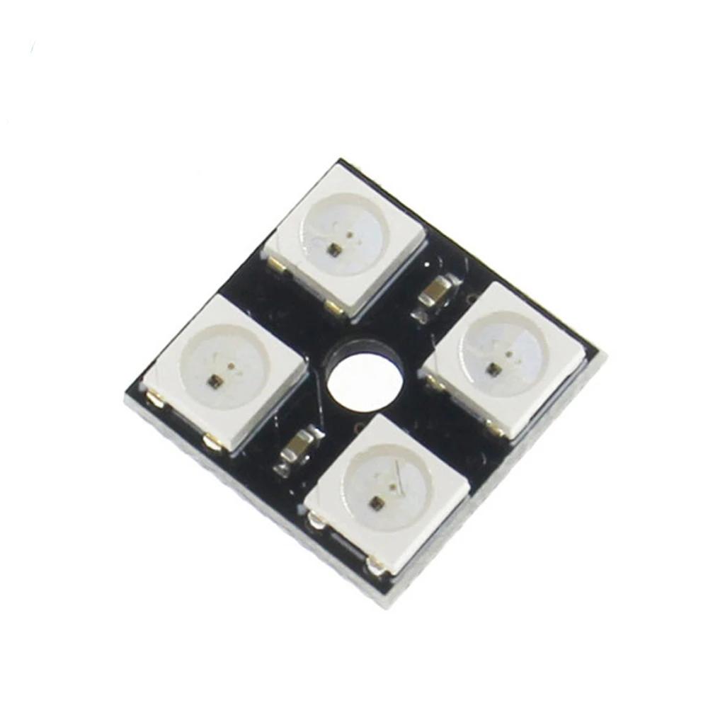 Módulo do painel da lâmpada LED RGB, 4 canais, WS2812, WS2812B, WS2811, 5050, 5V, 4Bit, preciso do arco-íris - Image 1