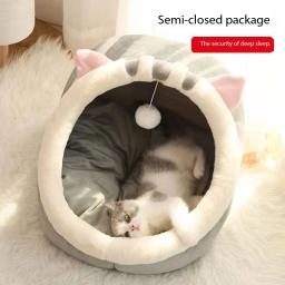 Casa para gatos para todas as estações, canil gatinho, suprimentos quentes para inverno, verão - Image 2