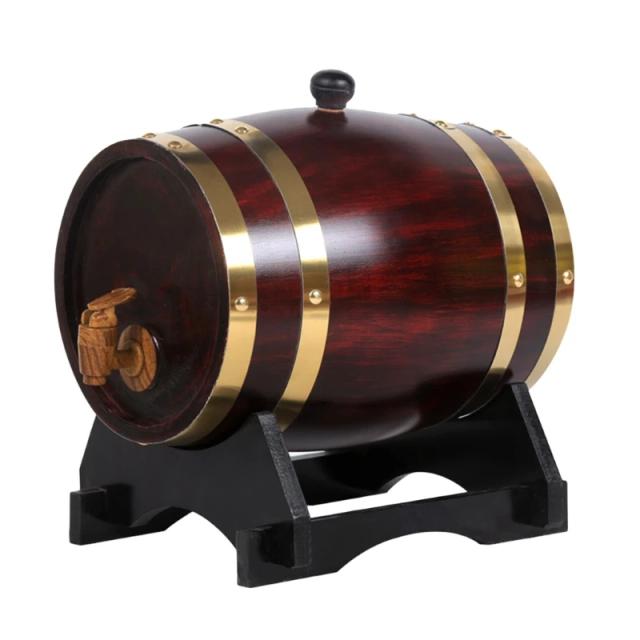 Barril de Carvalho Americano Personalizado para Envelhecer Uísque, Cerveja, Vinho, Bourbon, Tequila e Rum - Feito à Mão e Premium para Sua Casa